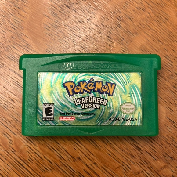 Nintendo Other - Vintage Pokémon Nintendo Leaf Green Version Everyone